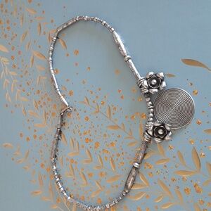 COPY - Heavy weight Thai silver necklace/ choker